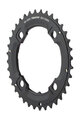 SRAM převodník - MTB 36T 104 S1 49 CHAINLINE AL5 2X10 NO PIN BLAST - černá