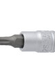 UNIOR hlavice - TORX 1/4", TX 25 - stříbrná