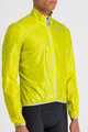 SPORTFUL Cyklistická větruodolná bunda - HOT PACK EASYLIGHT - žlutá