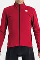 SPORTFUL Cyklistická větruodolná bunda - NEO SOFTSHELL - červená