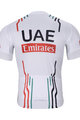 BONAVELO Cyklistický dres s krátkým rukávem - UAE 2024 - bílá/červená
