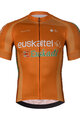 BONAVELO Cyklistický dres s krátkým rukávem - EUSKALTEL-EUSKADI - oranžová