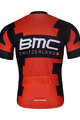 BONAVELO Cyklistický dres s krátkým rukávem - BMC - červená/černá