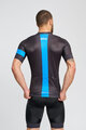 BONAVELO Cyklistický dres s krátkým rukávem - SKY - černá