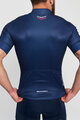 HOLOKOLO Cyklistický dres s krátkým rukávem - LEVEL UP - modrá