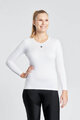 RIVANELLE BY HOLOKOLO Cyklistické triko s dlouhým rukávem - WINTER BASE LAYER - bílá