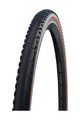 SCHWALBE plášť - X-ONE RS (33-622) 28x1.30 700x33C RACE - béžová/černá