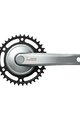 SHIMANO kliky s převodníkem - NEXUS C6000 170mm 38 - stříbrná