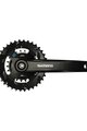 SHIMANO kliky s převodníkem - ALTUS 175mm 36/22 - černá