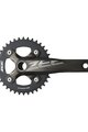 SHIMANO kliky s převodníkem - ZEE M640 165mm - černá