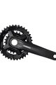 SHIMANO kliky s převodníkem - ALTUS M210 175mm 36/22 - černá