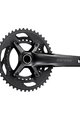 SHIMANO kliky s převodníkem - GRX RX600 175mm 46/30 - černá