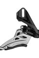 SHIMANO DEORE M4100 SIDE SWING D-TYPE - stříbrná/černá