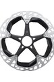 SHIMANO DISC RT-EM910 203mm - stříbrná/černá