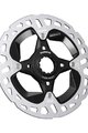 SHIMANO DISC XTR - MT900 140mm - stříbrná/černá