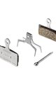 SHIMANO brzdové destičky - BRAKE PADS G05A - stříbrná