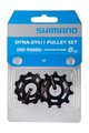 SHIMANO kladky pro přehazovačku - PULLEYS RDR8000/8050 - černá