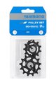 SHIMANO kladky pro přehazovačku - PULLEYS RDRX810 - černá