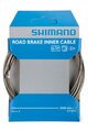 SHIMANO brzdové lanko - BRAKE CABLE ROAD 3500mmx1,6mm - stříbrná