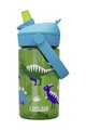 CAMELBAK Cyklistická láhev na vodu - THRIVE FLIP STRAW KIDS 0,4l - zelená/modrá