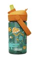 CAMELBAK Cyklistická láhev na vodu - THRIVE FLIP STRAW KIDS 0,4l - zelená/oranžová