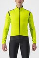 CASTELLI Cyklistická zateplená bunda - ALPHA ROS 2 LIGHT - světle zelená