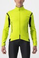 CASTELLI Cyklistická zateplená bunda - PERFETTO ROS 2 CONVERTIBLE - světle zelená