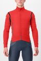 CASTELLI Cyklistická zateplená bunda - PERFETTO RoS 2 CONVERTIBLE - červená