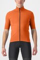 CASTELLI Cyklistický dres s krátkým rukávem - PERFETTO RoS 2 WIND - oranžová