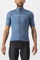 CASTELLI Cyklistický dres s krátkým rukávem - PRO THERMAL MID - modrá