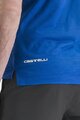 CASTELLI Cyklistické triko s krátkým rukávem - ITALIA MERINO - modrá