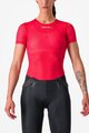 CASTELLI Cyklistické triko s krátkým rukávem - PRO MESH W - červená