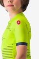 CASTELLI Cyklistický dres s krátkým rukávem - AERO KID - žlutá