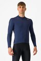 CASTELLI Cyklistický dres s dlouhým rukávem zimní - ESPRESSO THERMAL - modrá