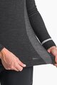 CASTELLI Cyklistické triko s dlouhým rukávem - MERINO SEAMLESS W - černá