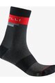 CASTELLI Cyklistické ponožky klasické - VELOCISSIMA 2 THERMAL - šedá