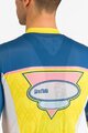 CASTELLI Cyklistický dres s krátkým rukávem - #GIRO107 OROPA - žlutá/modrá