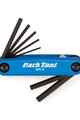 PARK TOOL sada klíčů - SET ALLEN WRENCHES PT-AWS-10C - modrá