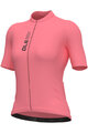 ALÉ Cyklistický dres s krátkým rukávem - PRAGMA COLOR BLOCK - růžová