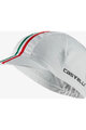 CASTELLI Cyklistická čepice - ITALIA CAP - bílá