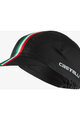 CASTELLI Cyklistická čepice - ITALIA CAP - černá