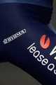 AGU Cyklistické kalhoty krátké s laclem - TDF 2024 TEAM VISMA | LEASE A BIKE - modrá