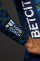 AGU Cyklistický dres s dlouhým rukávem letní - TDF 2024 TEAM VISMA | LEASE A BIKE - modrá/žlutá