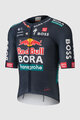 SPORTFUL Cyklistický dres s krátkým rukávem - RED BULL BORA - HANSGROHE LIGHT - modrá