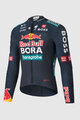 SPORTFUL Cyklistický dres s dlouhým rukávem letní - RED BULL BORA - HANSGROHE THERMAL - modrá