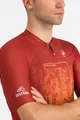 CASTELLI Cyklistický dres s krátkým rukávem - #GIRO107 ROMA - červená