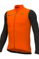 ALÉ Cyklistický dres s dlouhým rukávem zimní - SOLID FONDO 2.0 - oranžová