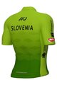 ALÉ Cyklistický dres s krátkým rukávem - SLOVENIAN FEDERATION PRIME 2024 - zelená