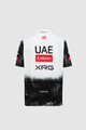 PISSEI Cyklistický dres s krátkým rukávem - UAE TEAM EMIRATES 2025 REPLICA JR - bílá/černá