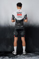 PISSEI Cyklistický dres s krátkým rukávem - UAE TEAM EMIRATES 2025 REPLICA - bílá/černá